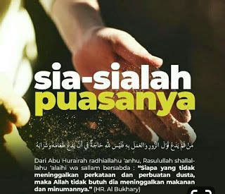 Dijelaskan di dalamnya ada 10 hal yang bisa membatalkan puasa orang hilang akal yang menyebabkan dirinya tidak bisa membedakan perkara halal dan haram, perkara baik dan tidak baik, maka dia dianggap sudah keluar dari kewajiban (mukallaf) dan dihukumi sama halnya seperti bayi. Perkara-Perkara Yang Membatalkan Puasa | Kutipan muslim ...