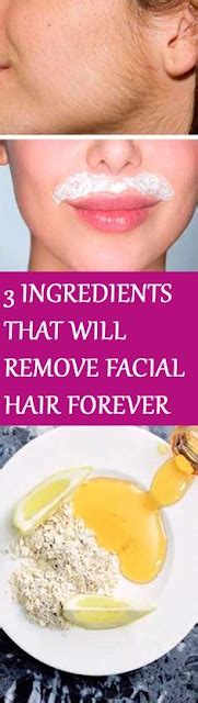 Whether you're looking to temporarily or permanently get rid of hair on your face or body, there's a product (or two) out there you're going to want to try. IN JUST 15 MINUTES THESE 3 INGREDIENTS WILL REMOVE FACIAL ...