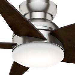 With its streamlined design and multiple trim ring options, you are sure to create the. Casablanca® 44" Isotope Brushed Nickel Indoor LED Ceiling ...