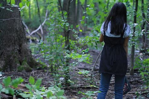 Explore the vast network of underground cavesand lakes. girl lost in the woods. | this is from yesterday, i did a ...