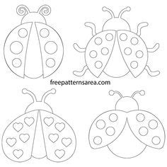 Lady bird (2017) cast and crew credits, including actors, actresses, directors, writers and more. Printable Ladybug Template | Ladybug crafts, Quiet book ...