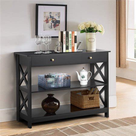 (5.0) stars out of 5 stars 6 ratings, based on 6 reviews. Yaheetech 3-Tier Sofa Side Console Table with 1 Drawer and 2 Storage Shelves Narrow Accent Table ...