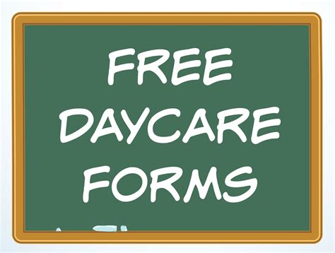 I can also use the same printable pack to create a unique, separate routine for my daughter. Free Printable Daycare Forms | Free Printable