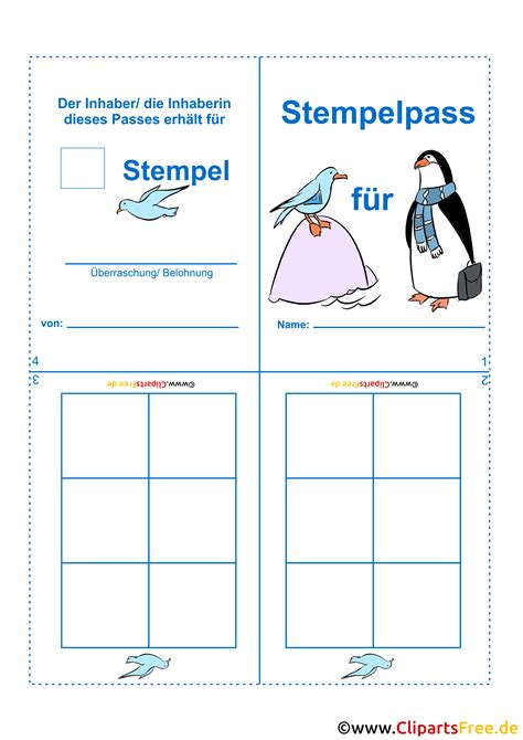 Maybe you would like to learn more about one of these? Stempelpass zum Ausdrucken Druckvorlage