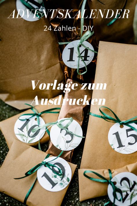 Mit diesen 24 geschichten lassen sie wofür einen einstellungstest zum ausdrucken nutzen, wenn es online doch viel hübscher aussieht!? 24 Adventskalender Zahlen im Kreis PDF DIY Grün Gold Blätter für Weihnachten Geschenk ...