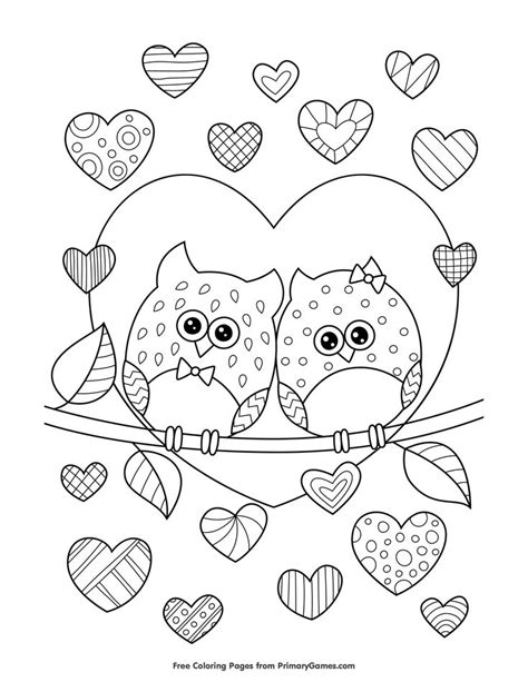 Free printable valentine's day coloring pages. Pin on Valentine's Day
