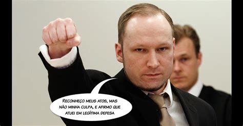 L'extrémiste de droite norvégien anders behring breivik, qui avait tué 77 personnes en 2011, demande sa mise en liberté conditionnelle, . Veja as frases ditas pelo atirador norueguês Anders ...