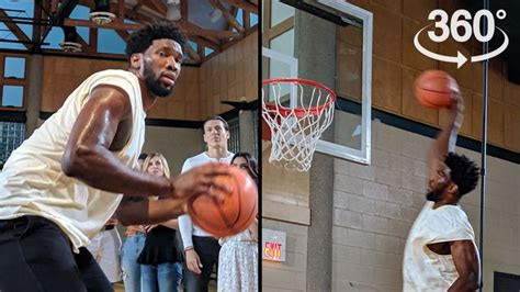 Joel embiid is a cameroonian who initially had the desire of playing volleyball but ended up playing basketball in the. Joel Embiid Height Feet - Jelitaf