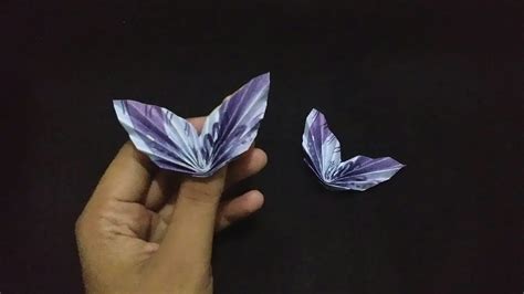 Untuk membuat kerajinana tangan bunga dari kertas ini, kamu hanya membutuhkan. Cara Membuat Daun Dari Uang Kertas | How to make leaf ...