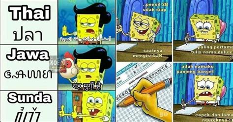 100 gambar spongebob squarepants lucu keren foto ada banyak gambar meme spongebob yang sering digunakan. 26+ Gambar Kata Kata Lucu Kartun Spongebob - Gambar Kartun Ku