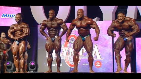 Der öttv ist hier die große ausnahme. Mr.Olympia 2018 - Final CallOuts - YouTube