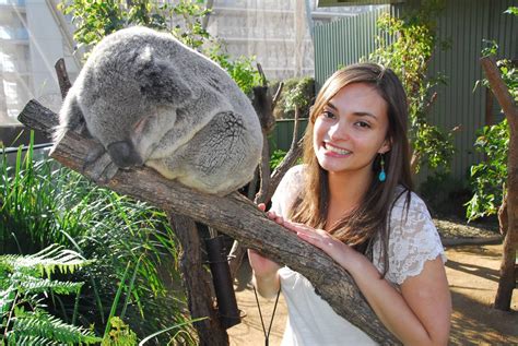 Well you're in luck, because here they come. Meeting a Koala and Kangaroo in Sydney, Australia