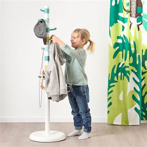 Kinder garderobe kinder garderobe the post kinder garderobe appeared first on stauraum ideen. KROKIG Garderobenhalter, weiß/bunt, 128 cm - IKEA ...