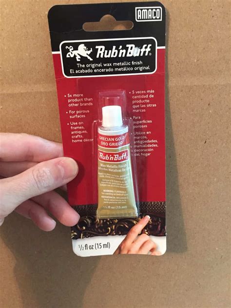 Use amaco rub 'n buff finishes for decorating or antiquing metal clay, polymer clay or any other smooth surface medium. How to Add an Antique Gold finish with Rub N' Buff