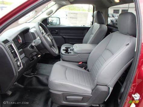 Request a dealer quote or view used cars at msn autos. Black/Diesel Gray Interior 2013 Ram 1500 Tradesman Regular ...