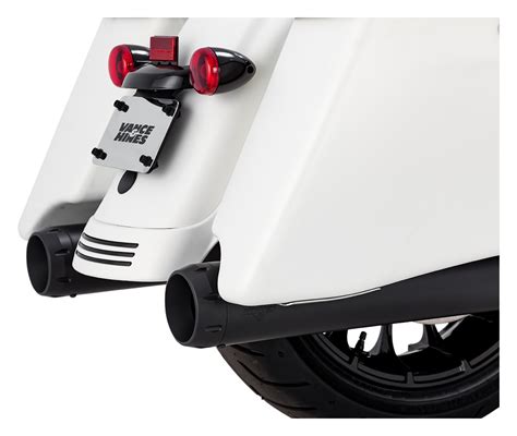 Vance & hines 4 1/2. Vance & Hines Daytona 400 Slip-On Mufflers For Harley ...