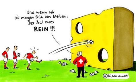 Als kasami zum helden wurde. Die Schweiz übt. von Pfohlmann | Sport Cartoon | TOONPOOL