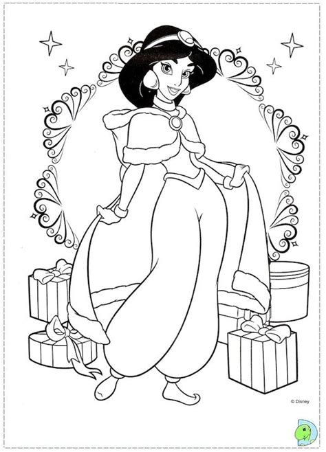 There's no christmas quite like a disney christmas. Free #Christmas Disney Princess Coloring Pages | Christmas Coloring Pages | Pinterest | Princess ...