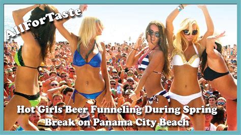 Spring break is a holiday period for schools and universities in the us that usually takes place in march or april. Hot Girls Beer Funneling During Spring Break on Panama ...