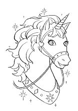 Die malvorlagen sind kostenlos erhältlich und können sowohl von kindern. Einhorn Portrait | Unicorn coloring pages, Coloring books ...