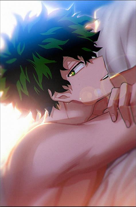 .its so cute im going to die i just eant him to marry me #deku image by online. Midoriya Izuku | Anime guys shirtless, Hero, My hero