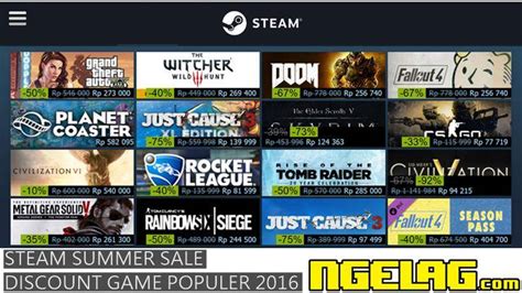 The steam autumn sale 2016 has hundreds of games that are discounted to varying degrees with some offering up to a 90% saving off the recommended retail price. Autumn Sale Steam Discount Hingga 30 November 2016 ...