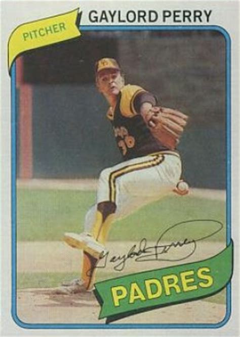 Check out this ultimate guide to learning how to appraise them! 1980 Topps Gaylord Perry #280 Baseball Card Value Price Guide