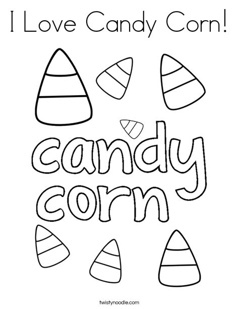 Used this to make garland/banner. Candy Corn Coloring Page - Coloring Home