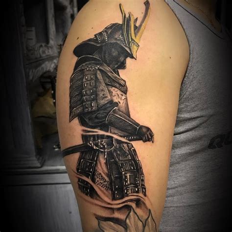 Samurai tattoo style & placement. Samurai Tattoo 77 | Samurai tattoo design, Samurai tattoo ...