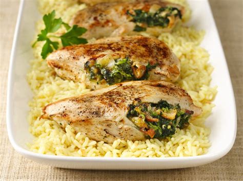 Maybe you would like to learn more about one of these? Spinach Stuffed Chicken Breasts Recipe - DeelishRecipes ...