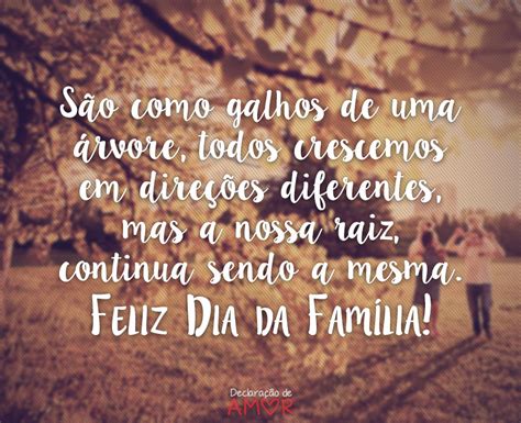 Confira as melhores imagens de dia da mulher da internet com frases e mensagens para facebook whatsapp e google. Frases Dia da Família - Declaração de Amor