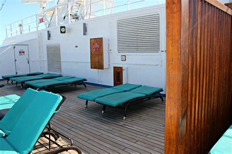 Wolf serenity decking is ideal for rainy regions because of its moisture repellency. Carnival Serenity Retreat | Why I Love This Adult Only Area