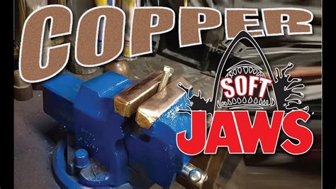 I will help the new owner getting going but in the. Copper Soft Jaws for a Bench VICE - YouTube