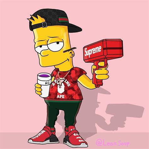 A collection of the top 18 cool bart simpson gucci wallpapers and backgrounds available for download for free. Bart Simpson In Red Wallpapers - Wallpaper Cave