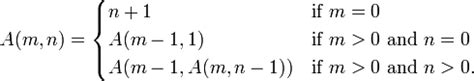 Instantly share code, notes, and snippets. python - Ackermann Function Understanding - Stack Overflow