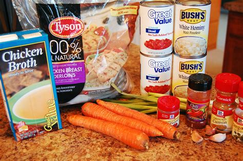 Made with shredded chicken and hominy in a comforting red chile broth, this slow cooker posole is easy to make and full of authentic mexican flavors to warm you up! Chicken Posole Stew in the Slow Cooker - Eat at Home