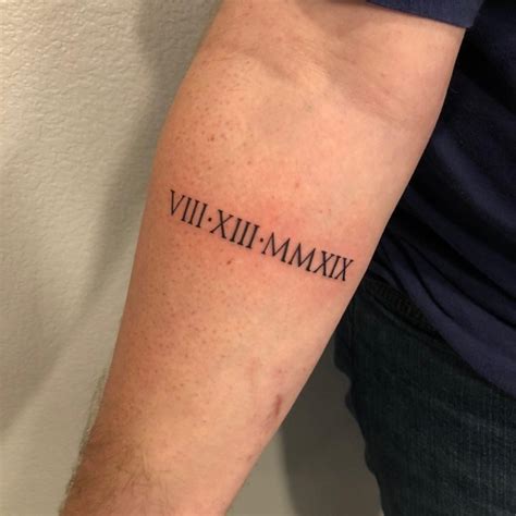 I am going for a minimalistic, clean design. Pin by Luis Martinez on tattoos in 2020 | Birthdate tattoo ...