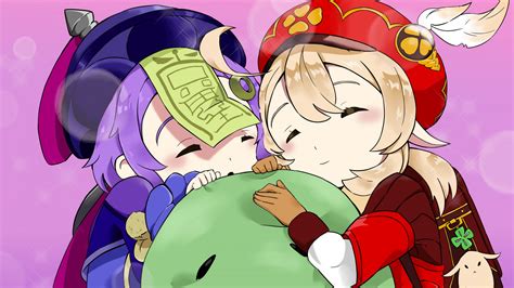 Genshin impact fanfiction archive with over 458 stories. Klee Qiqi HD Genshin Impact Wallpapers | HD Wallpapers ...