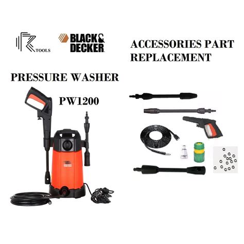 The top countries of supplier is china, from. BLACK DECKER PW1200 HIGH PRESSURE WASHER ACCESSORIES ...
