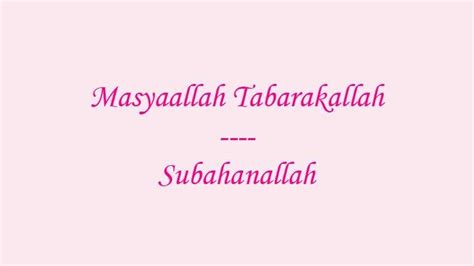 Insya allah kami akan membahas sesuatu yang sering terjadi di sekitar kita. Arti Kalimat Masyaallah Tabarakallah, Perbedaan dengan ...