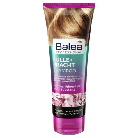 Ich durfte für pinkmelon 2 wochen lang das aufplusternde volumen puder von balea trend it up verpackung und versprechen: Balea Volume & Splendor Shampoo - Riccionario