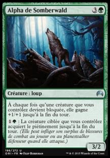 Das deck ist noch zu haben. Deck Magic the Gathering : La Horde des Loups (des vrais ...