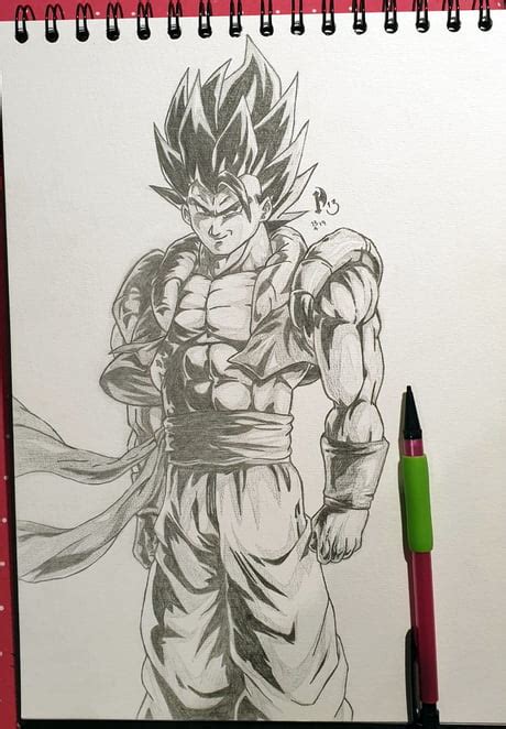 Drawing gogeta godly aura of the ultimate fusion warrior from dragon ball square size: Dargoart Drawing Of Gogeta. : Gogeta Ssj4 Dragon Ball Art ...