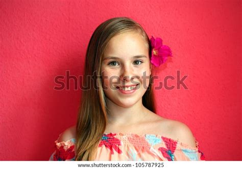 602 x 900 jpeg 83 кб. Beautiful Blondhaired 13years Old Girl Portrait Stock Photo (Edit Now) 105787925