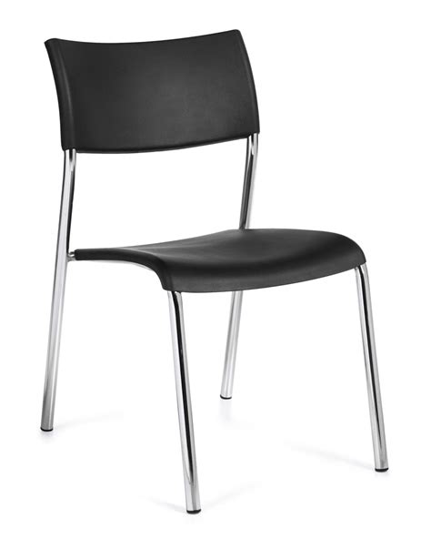 Stacking office chairs are sometimes the best option for a workplace, because the number of rolling office chairs can become too large and crowd your entire office. Guest Chairs - 4 PACK Staci Stacking Office Chairs