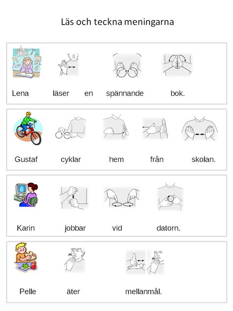 Debatten om tecken som stöd och om tecknad svenska. Bild4 (med bilder) | Teckenspråk, Tecken, Föreskoleaktiviteter