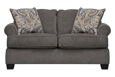 The latest discount codes and promo codes of love furniture can be found here: Coulson Smoke Loveseat | Love seat, Living spaces ...