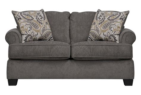 The latest discount codes and promo codes of love furniture can be found here: Coulson Smoke Loveseat | Love seat, Living spaces ...