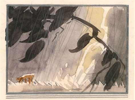 Luckily, when bambi is born, all the nearby animals flock to see him and witness his first shaky steps. Pin by Gwen Wynne on Tyrus Wong | Classic disney movies, Disney concept art, Disney animation art