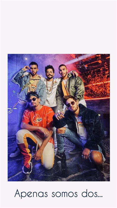 Tap the set as wallpaper button to apply 4. Mau y Ricky, Camilo, Manuel Turizo y Julian Turizo ...